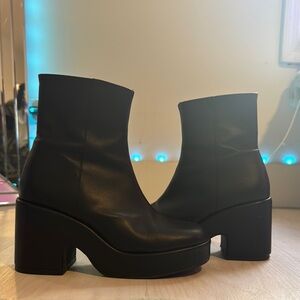 Black boots